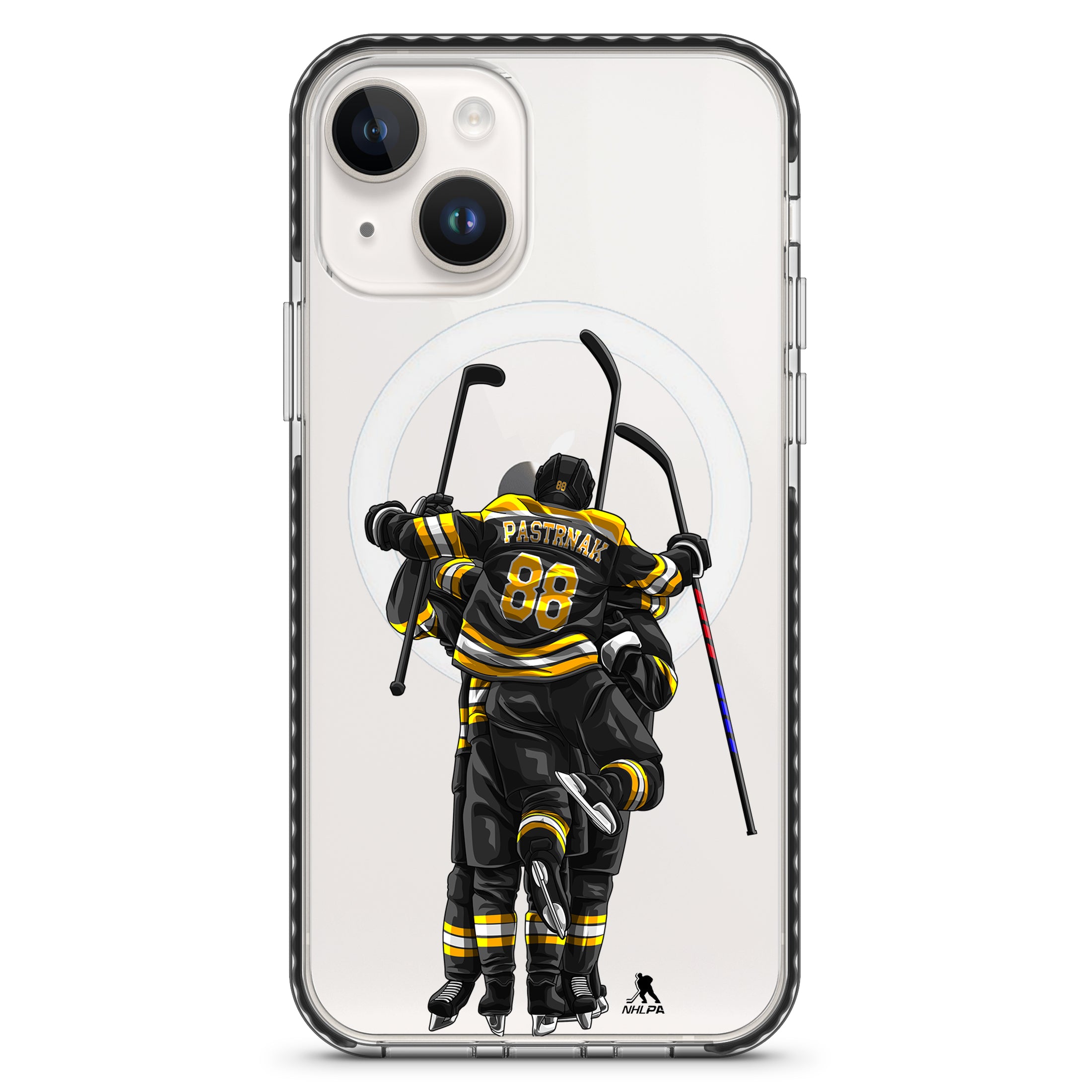 Pastrnak Jump Clear Series 2.0 Phone Case